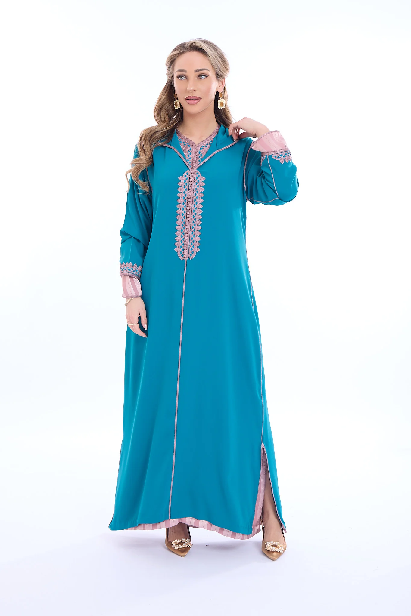 Jalaba Lira Teal - Image 8