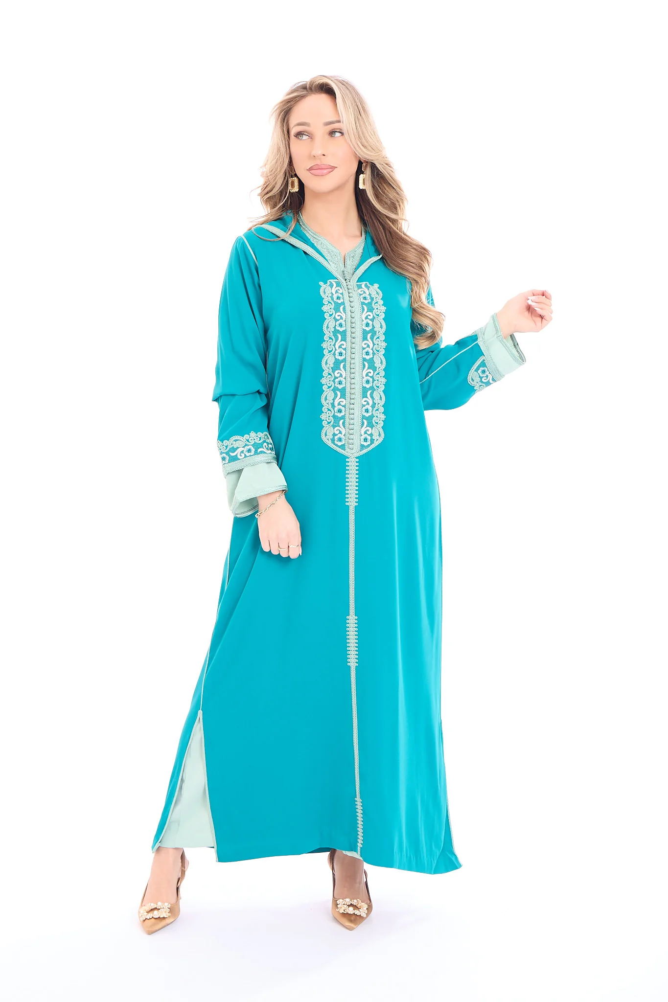 Jalaba nasra Teal - Image 5
