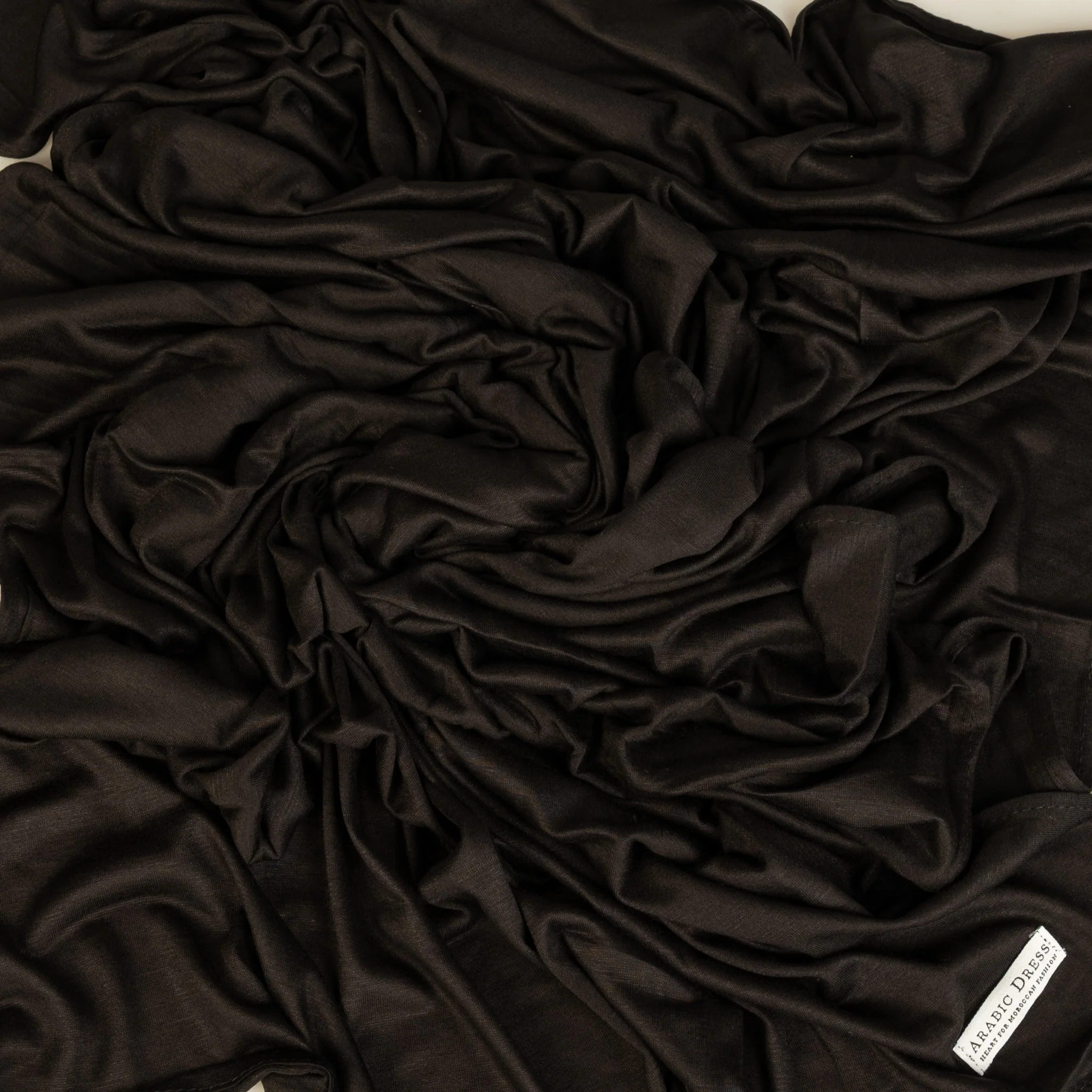 Jersey Hijab Sara Black - Image 2