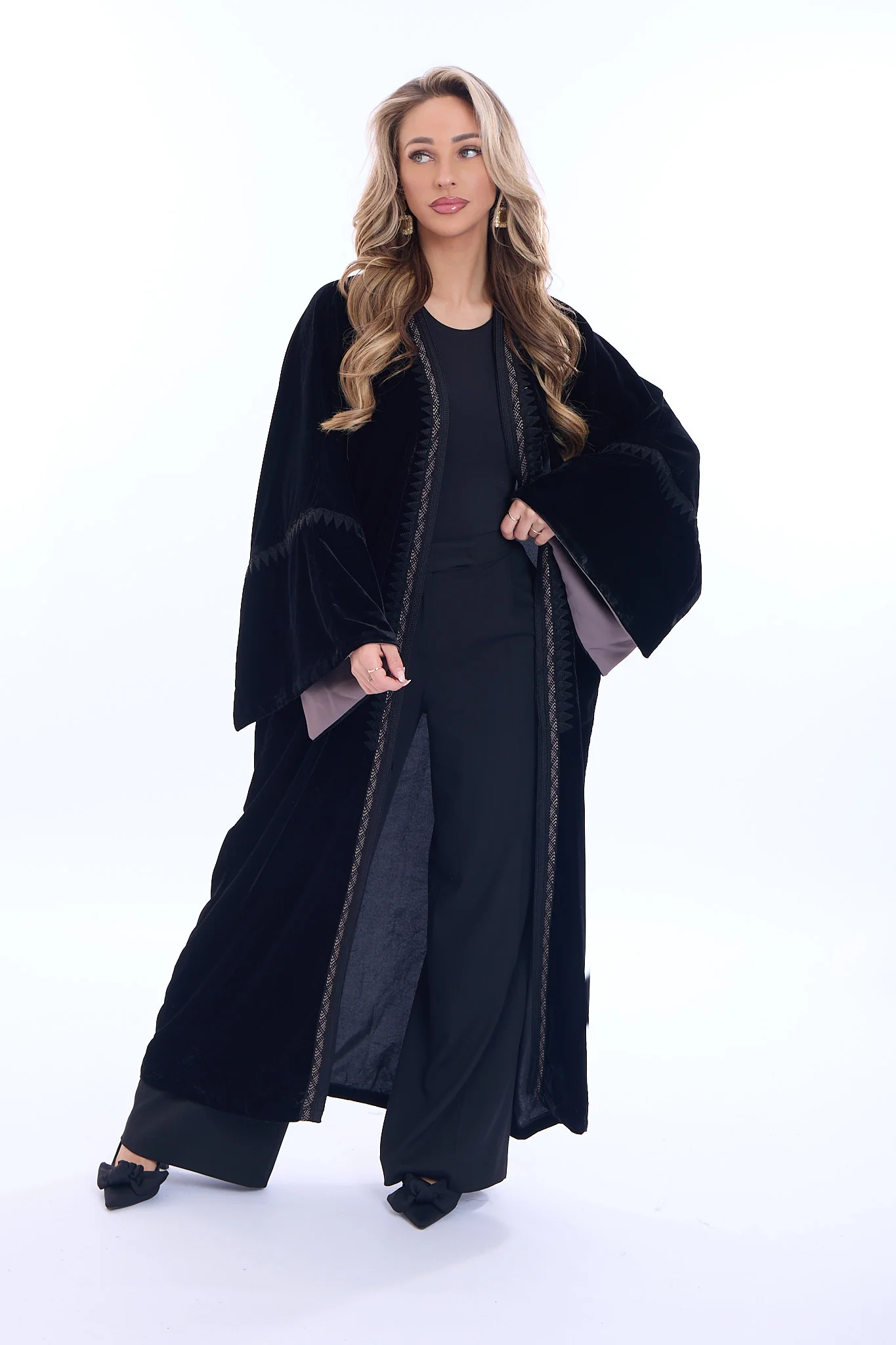 Kimono Celine Black - Image 4