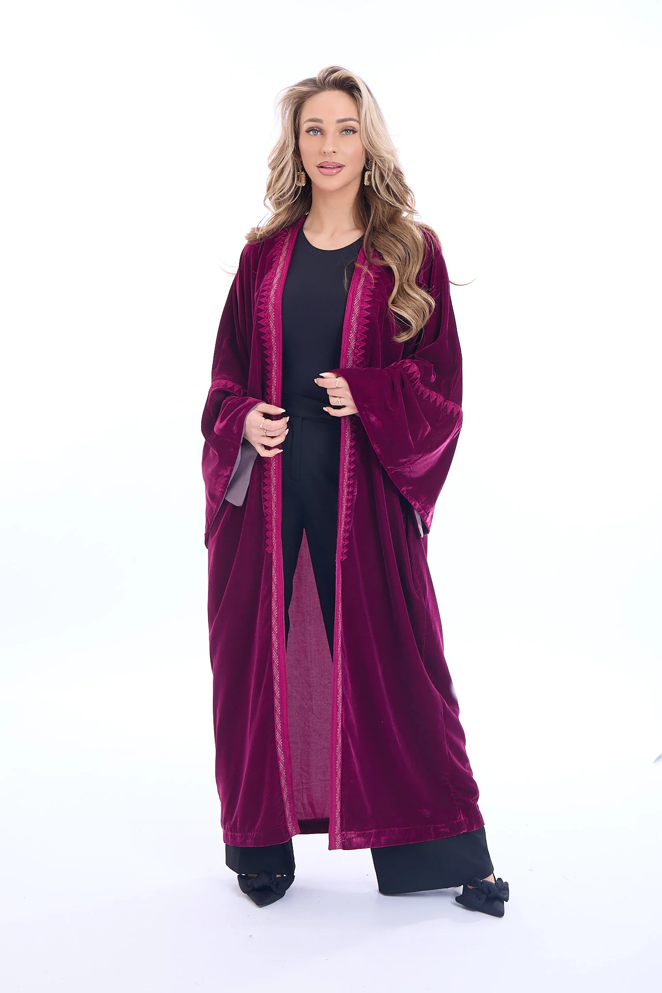 Kimono Celine Magenta - Image 3
