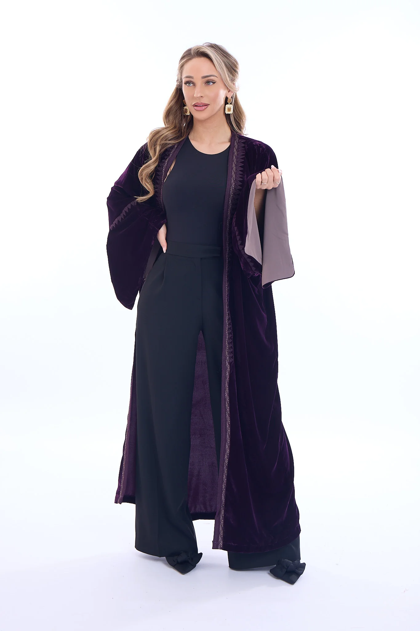 Kimono Celine Purple - Image 4