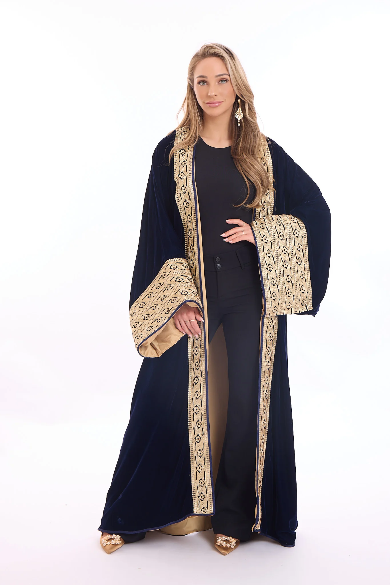 Kimono Jawaher Oxfordblue - Image 2