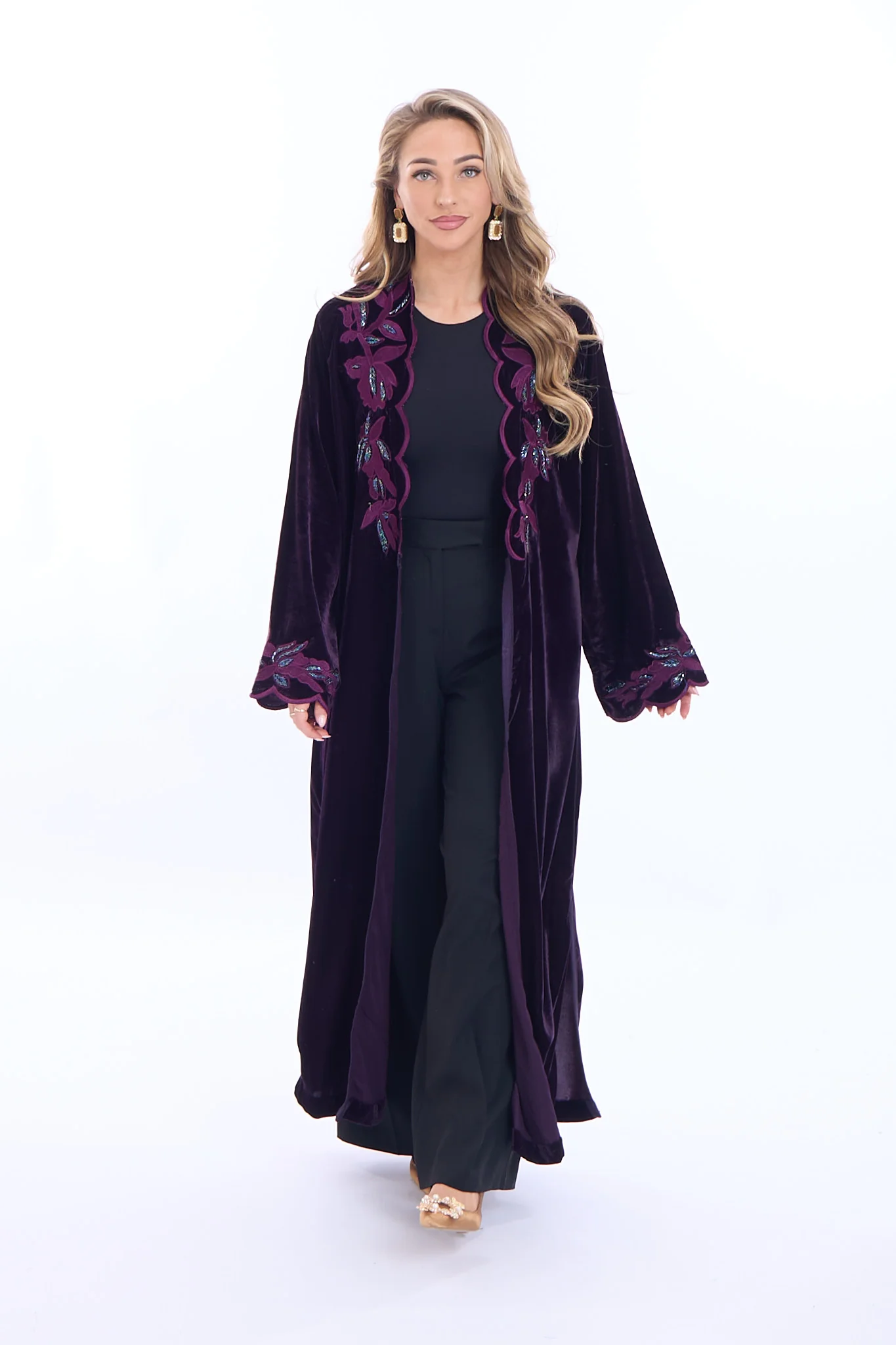 Kimono  Marya aubergine - Image 7