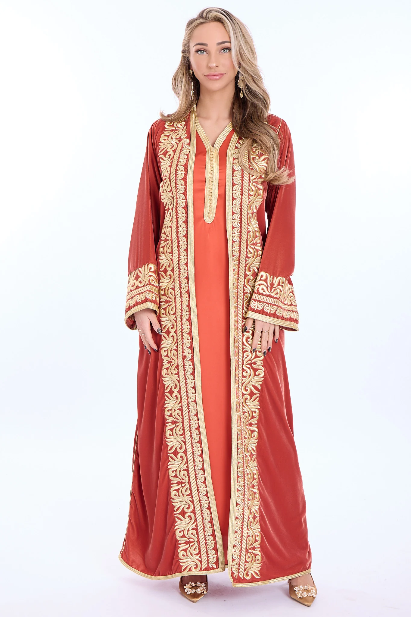 Kimono Munira Orange - Image 2