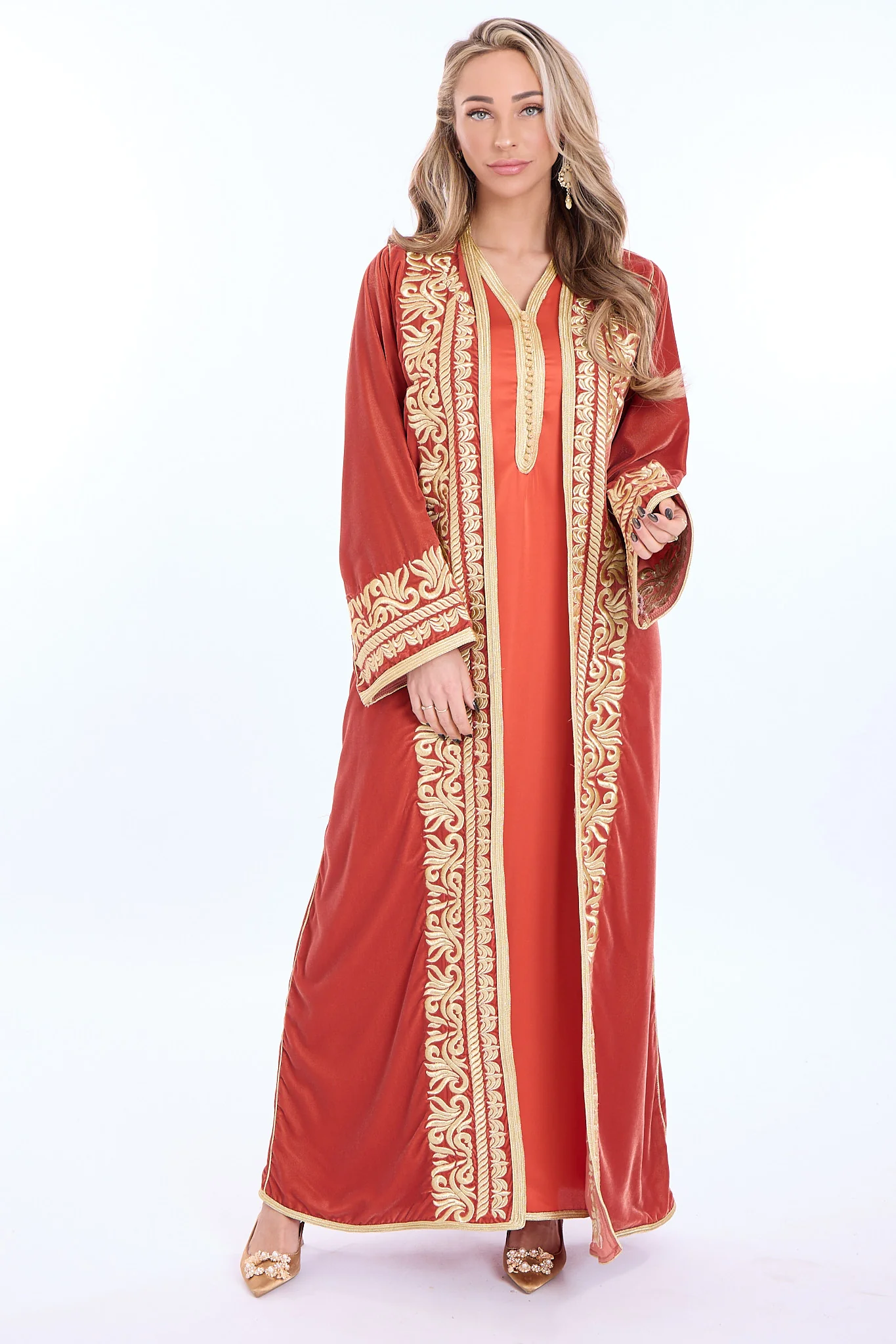 Kimono Munira Orange - Image 4