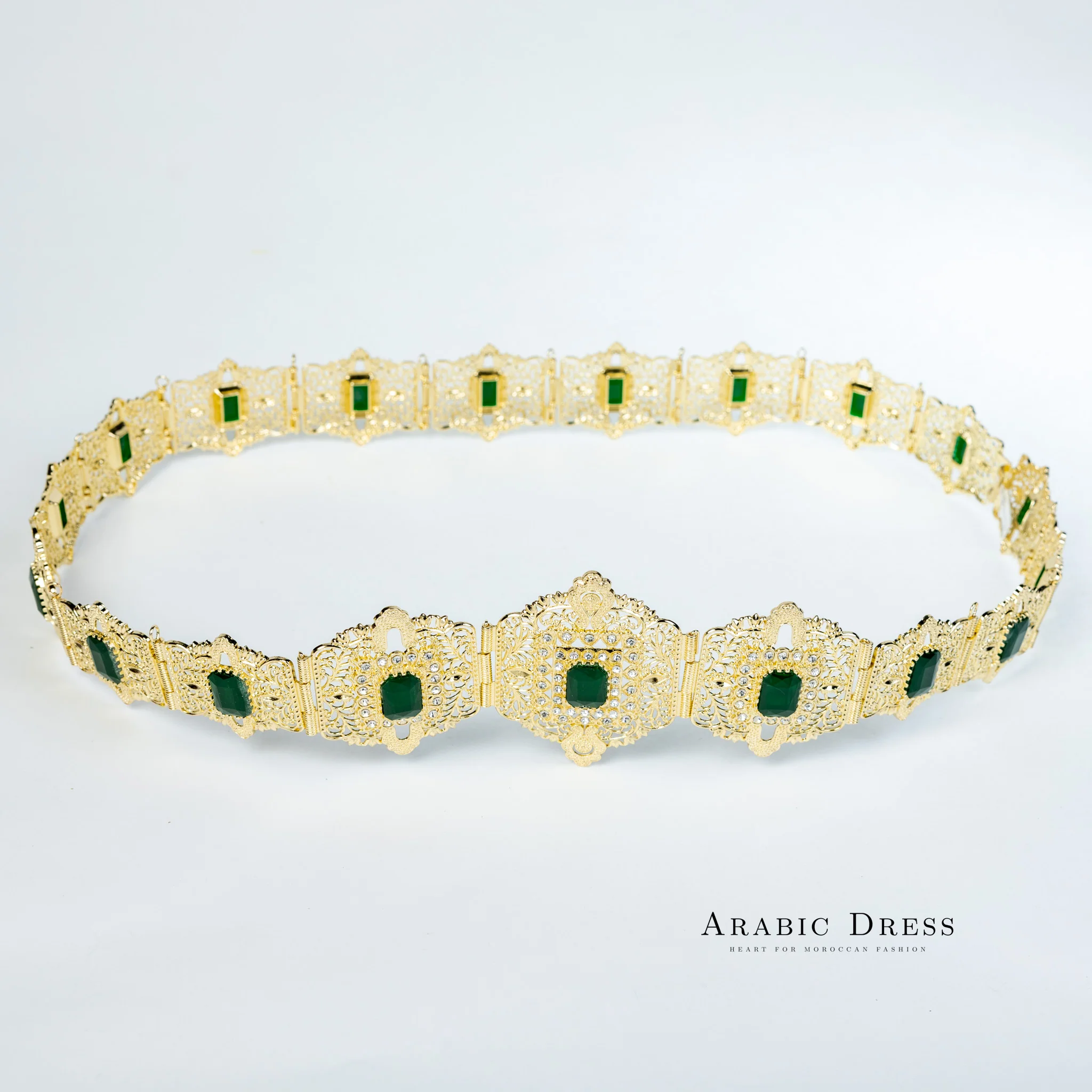 Mihi Gold/Darkgreen Belt - Image 2