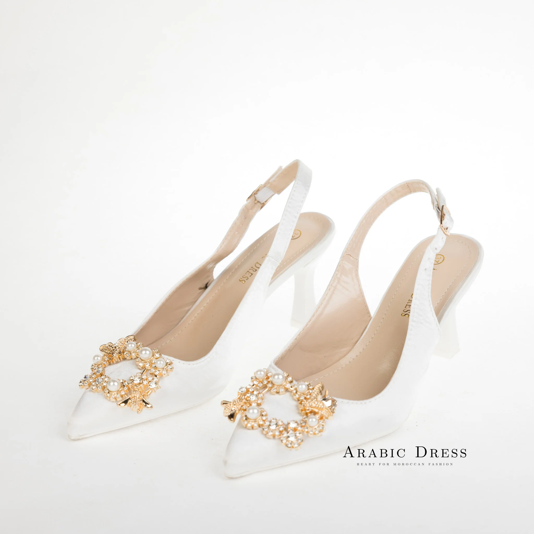 Neyla Heels White - Image 3