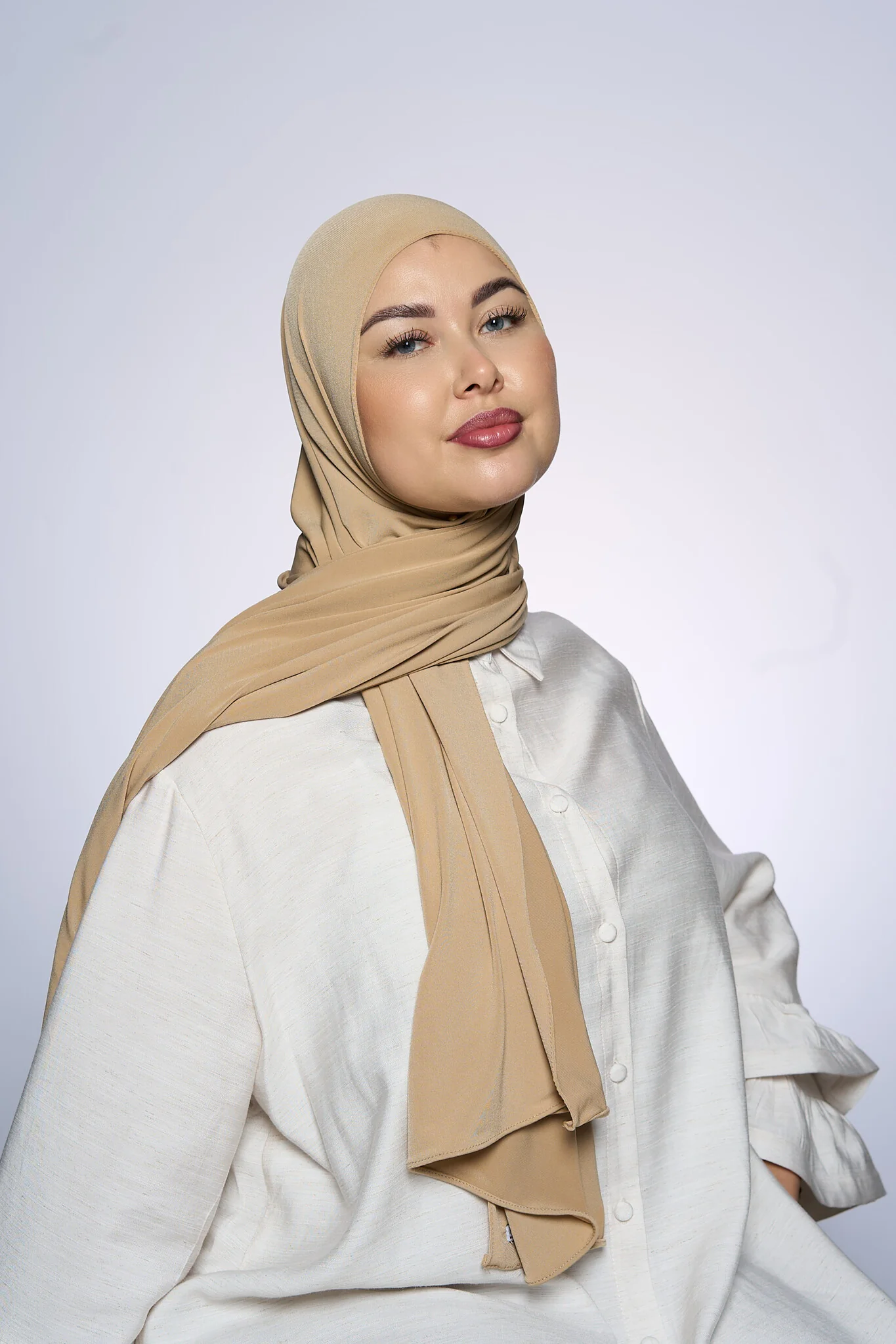 Premium Jersey Hijab Fin -  Tanny