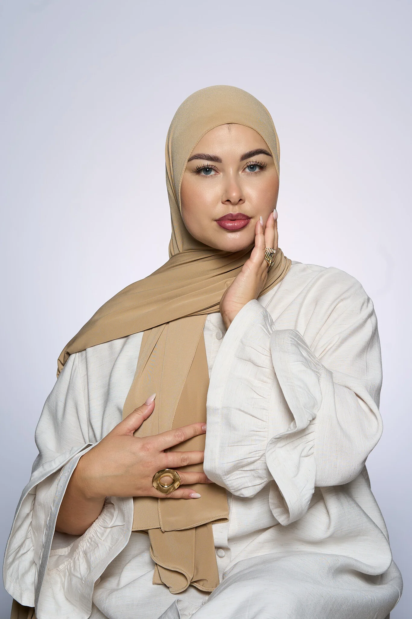 Premium Jersey Hijab Fin -  Tanny - Image 2