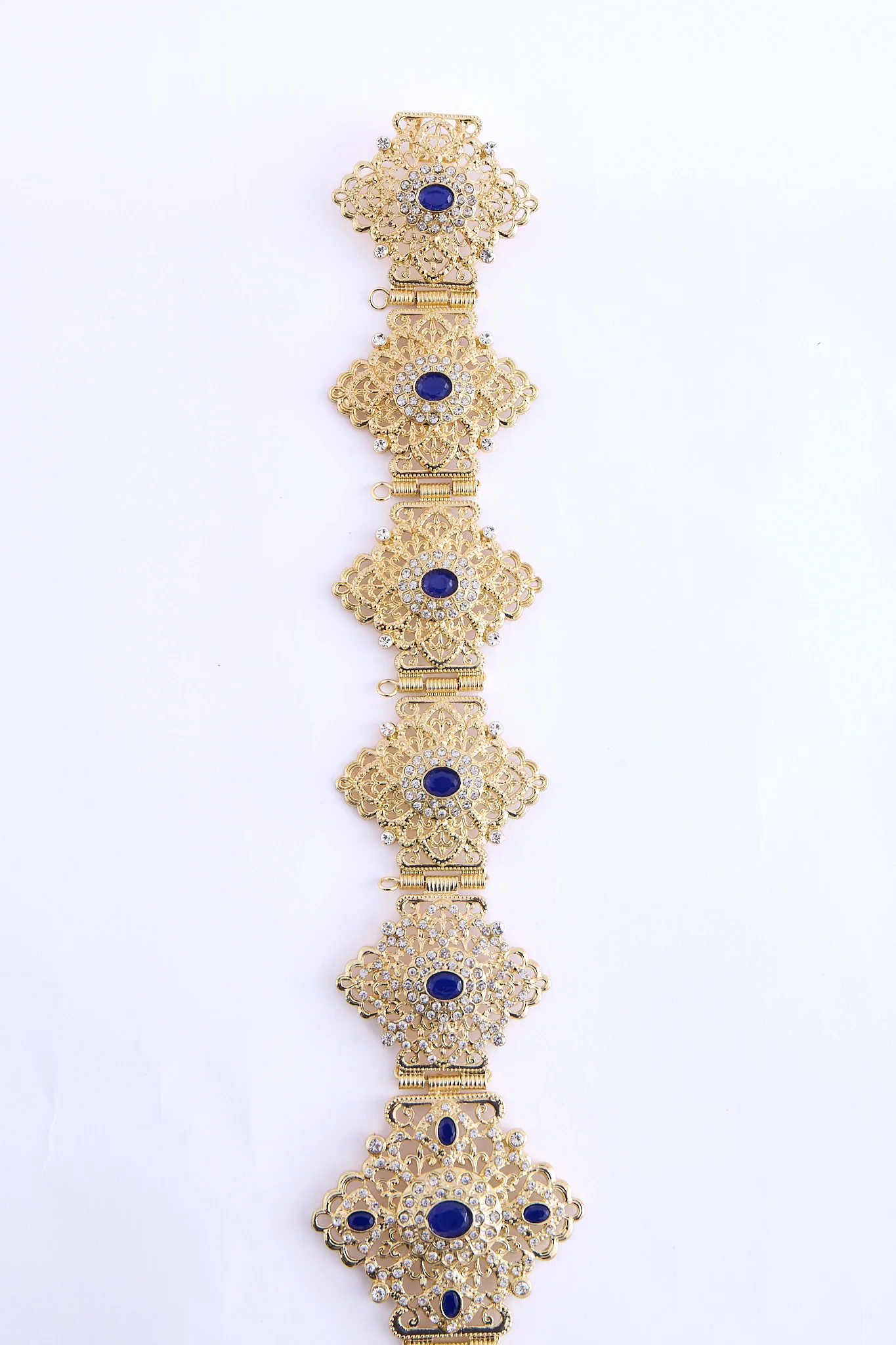 Shin Gold/Blue Belt - Image 4