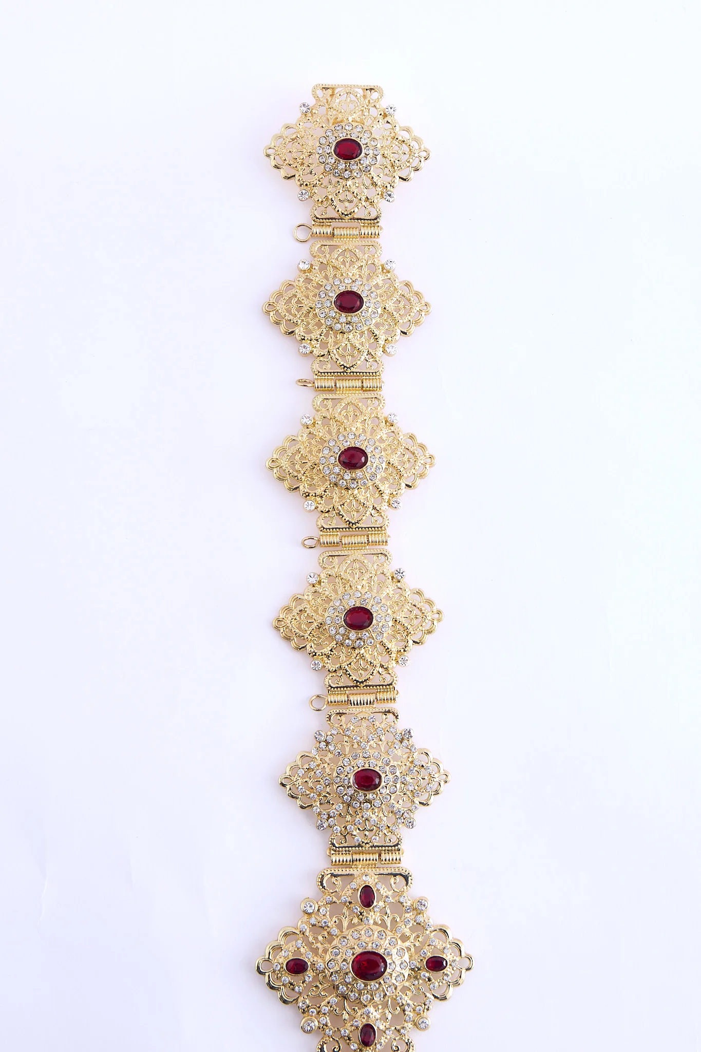 Shin Gold/Bordeaux Belt - Image 4