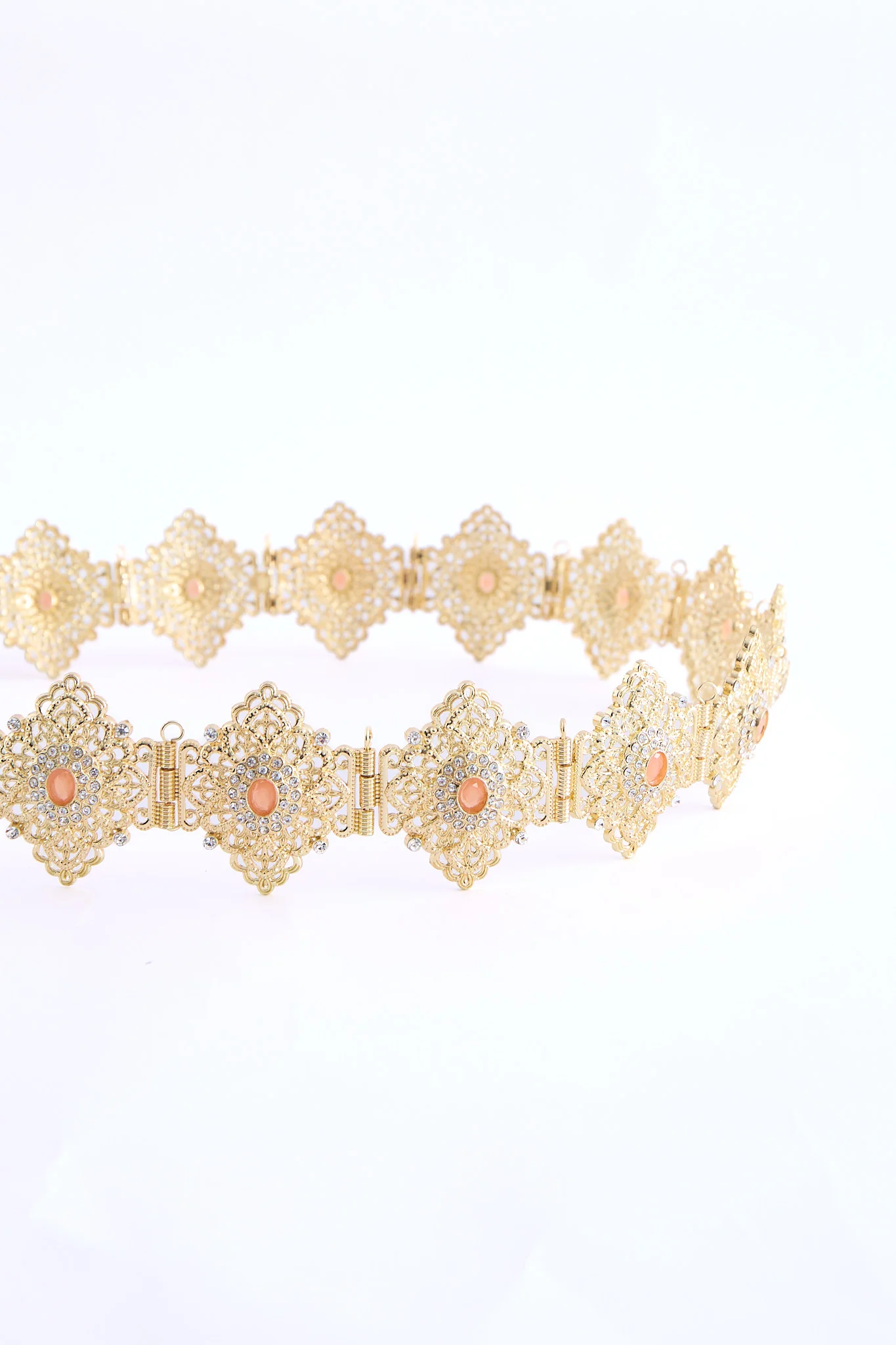Shin Gold/Salmon Belt
