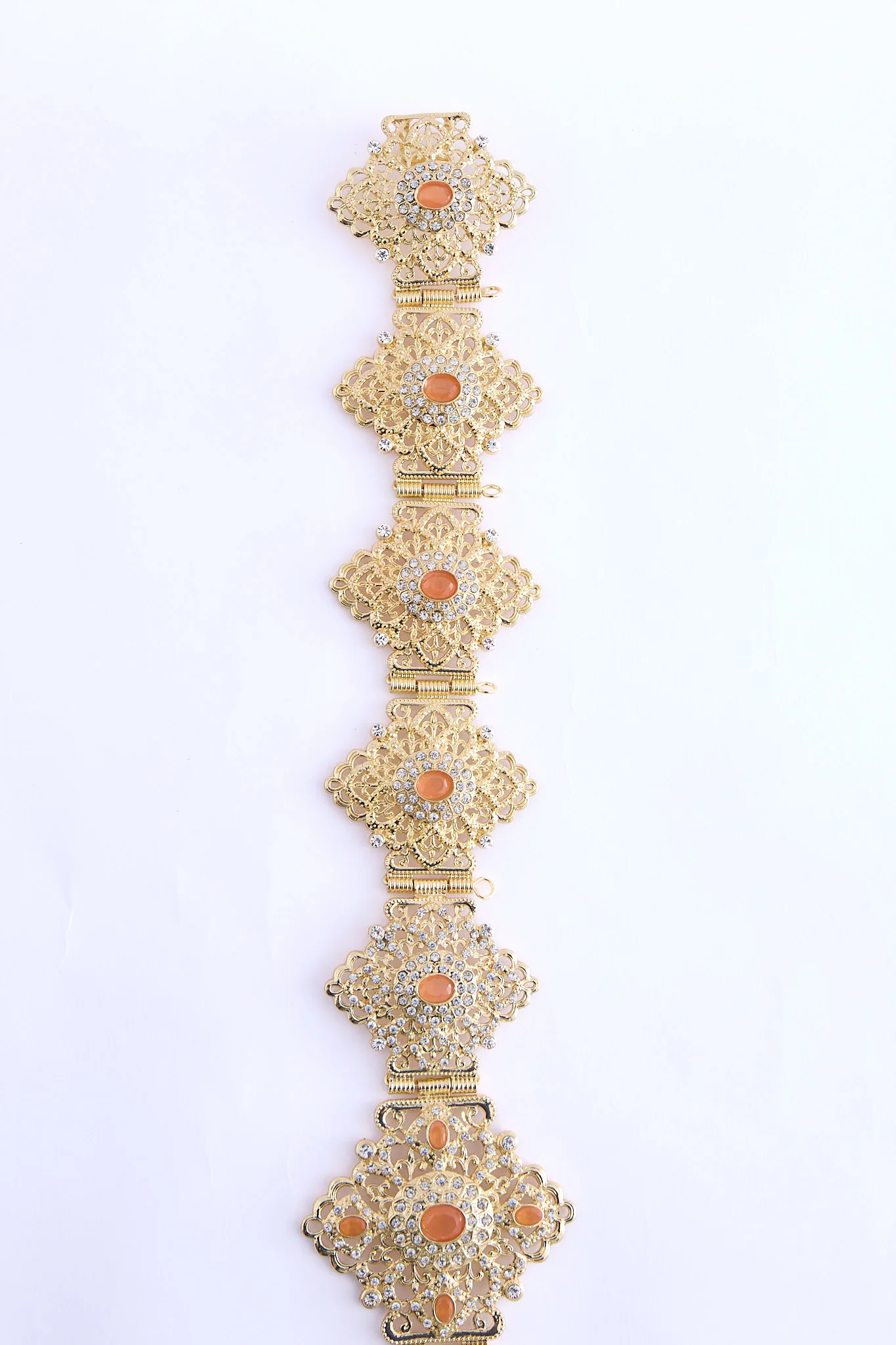 Shin Gold/Salmon Belt - Image 2