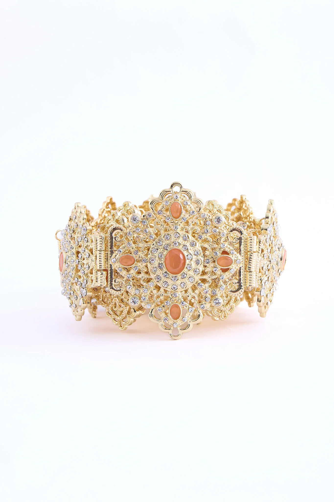 Shin Gold/Salmon Belt - Image 4