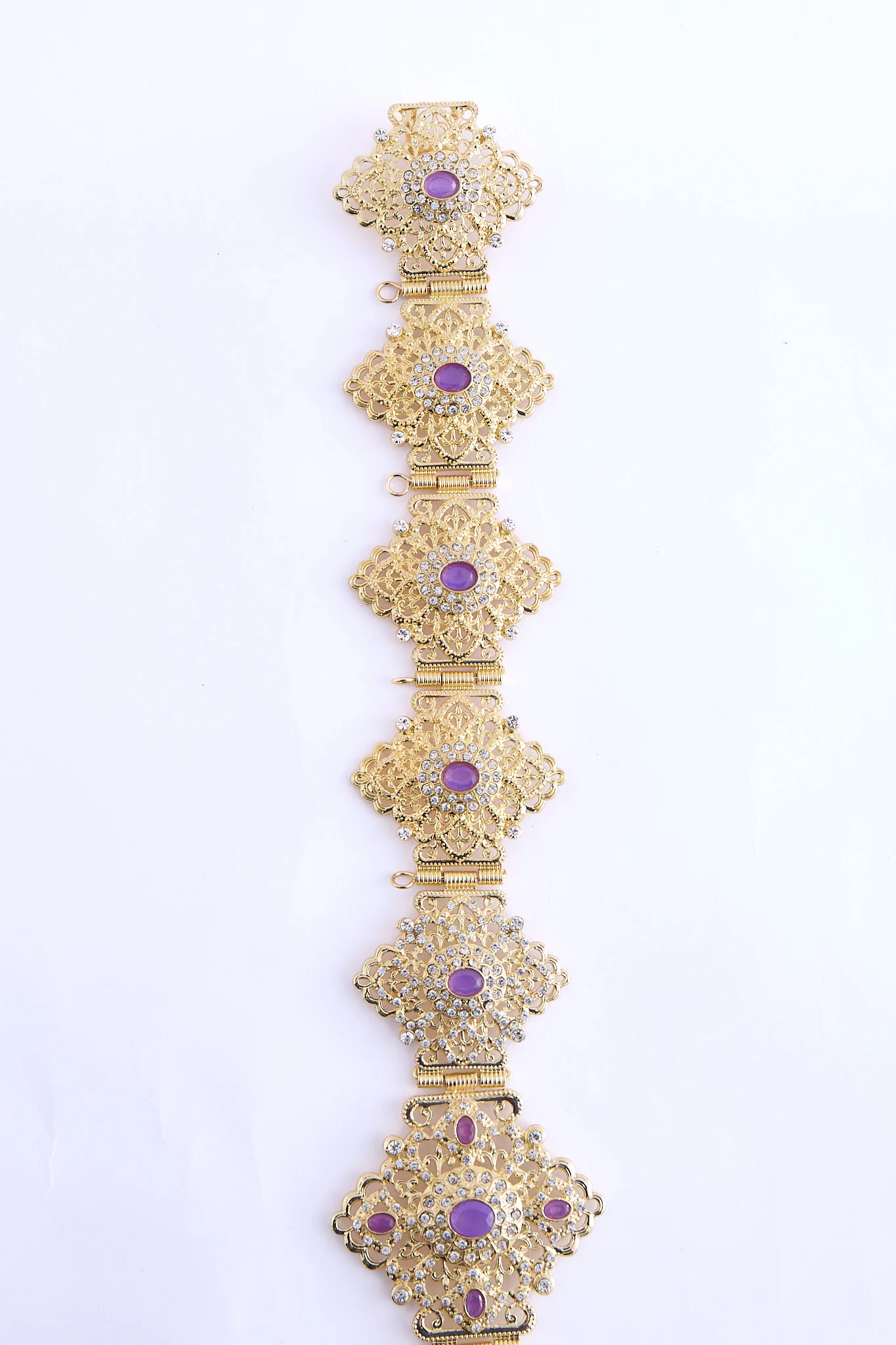 Shin Gold/Violet Belt - Image 4