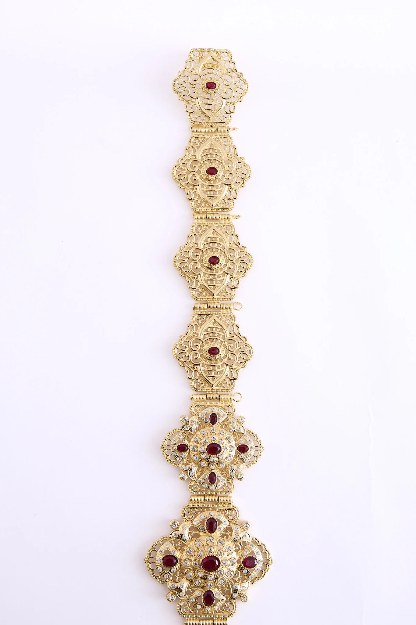 Yon Gold/Bordeaux Belt - Image 3