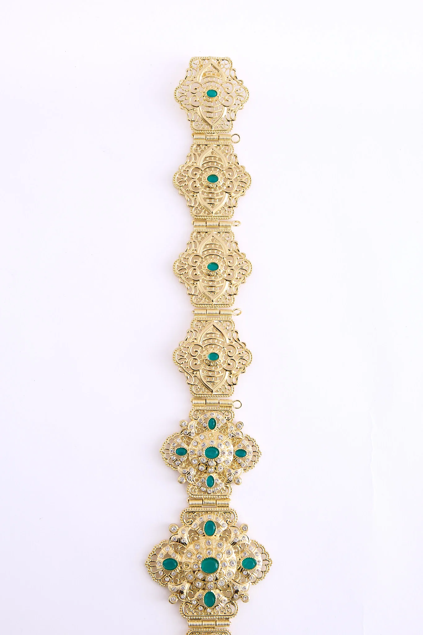 Yon Gold/Teal Belt - Image 4