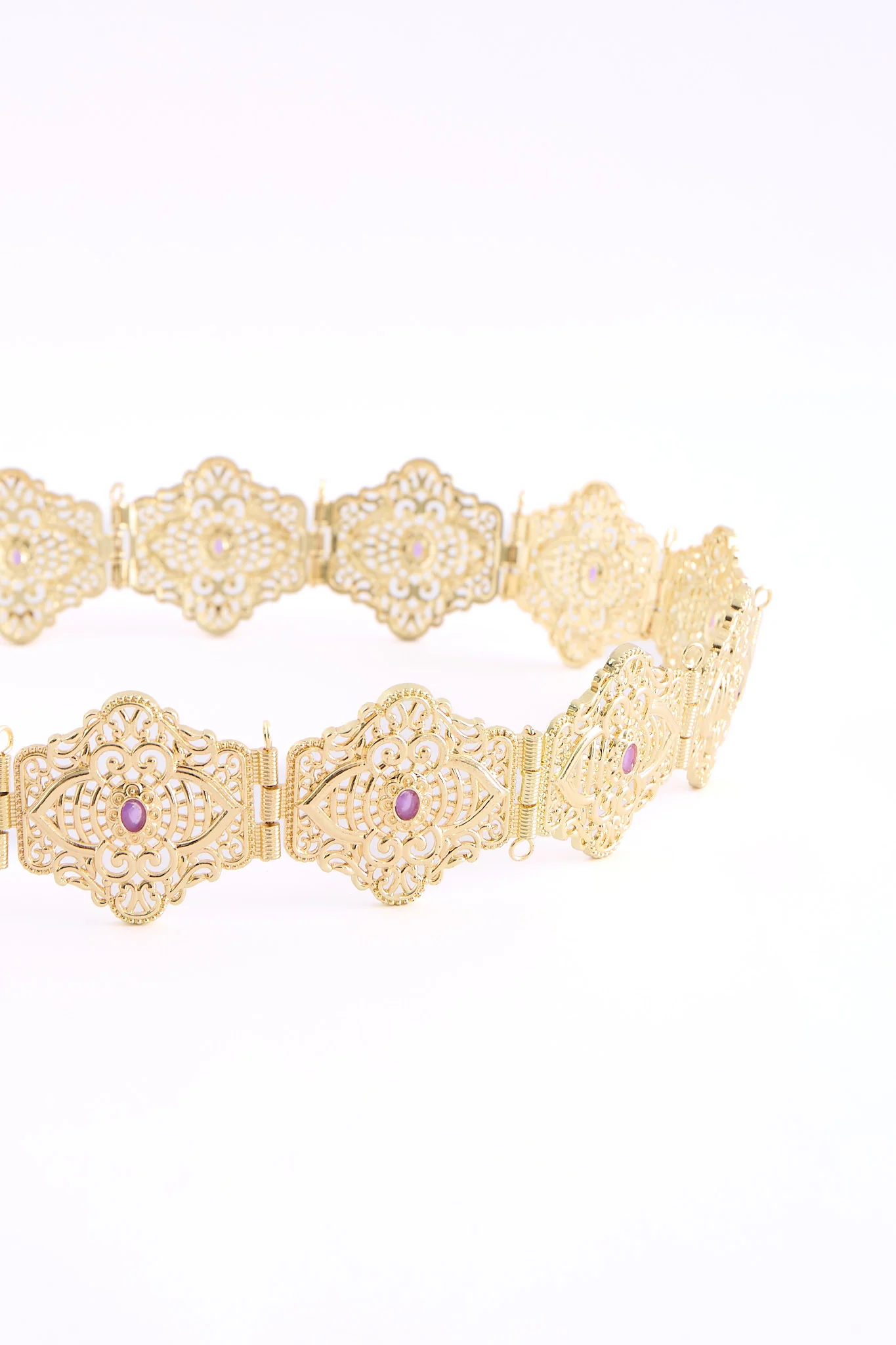 Yon Gold/Violet Belt