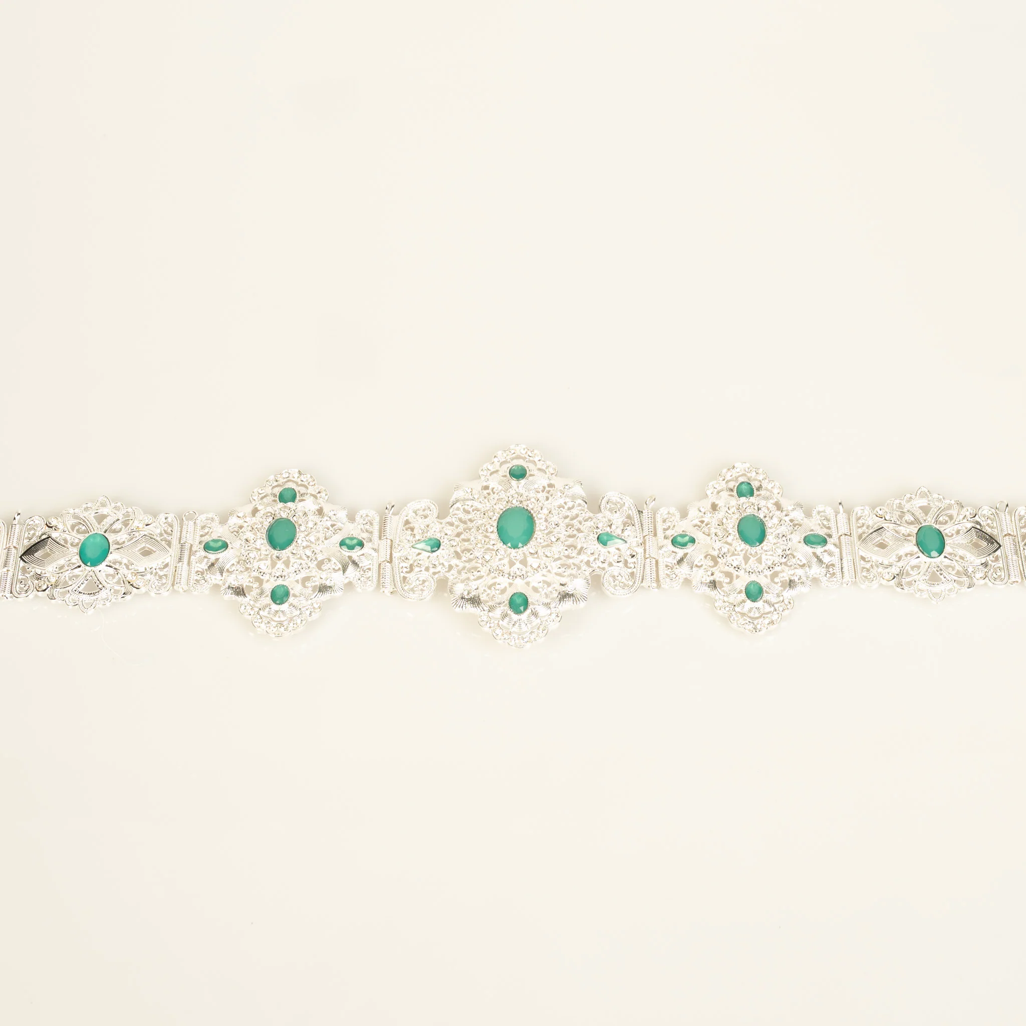 Zen  Silver / Blue Petrol Belt - Image 2