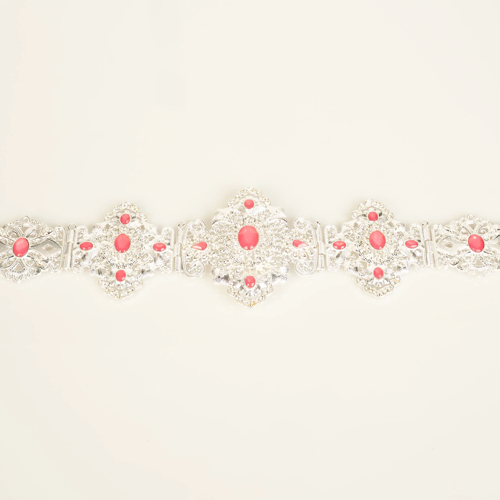 Zen  Silver / Fuschia Belt - Image 2